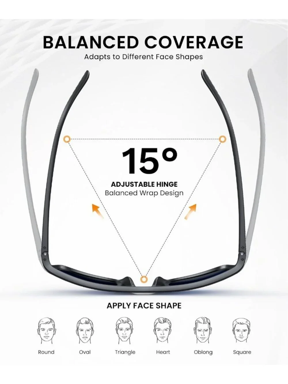 Polarized Sunglasses for Men & Women - Classic UV Protection for Fishing